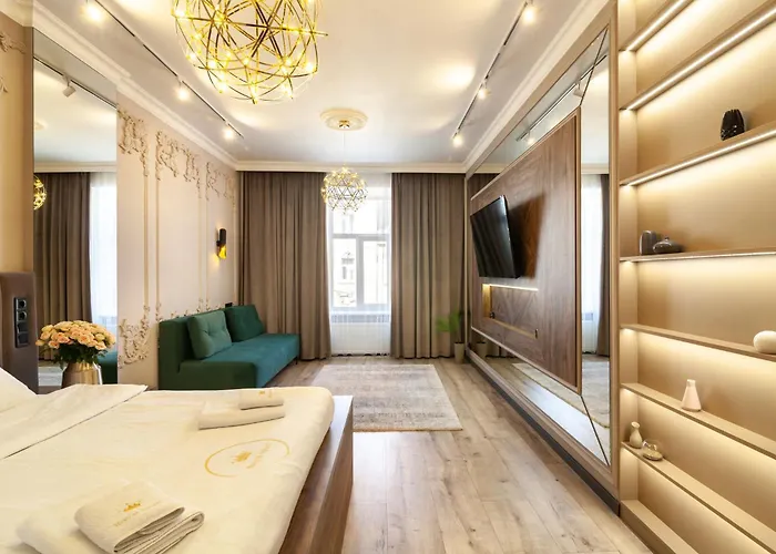 Royal On Gorodotska 33 Street Apartamento Leópolis